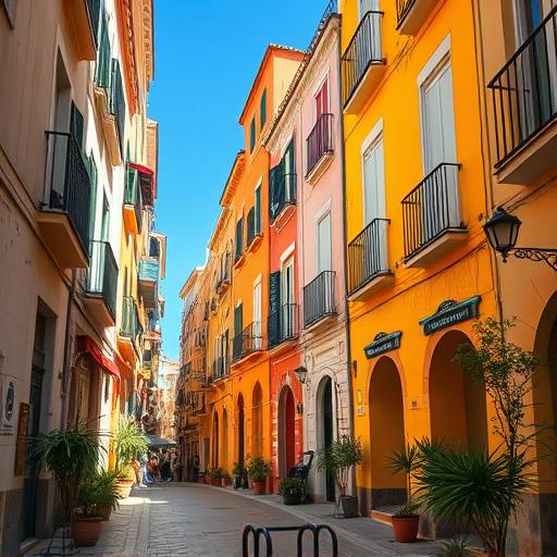 Calles pintorescas de Sitges