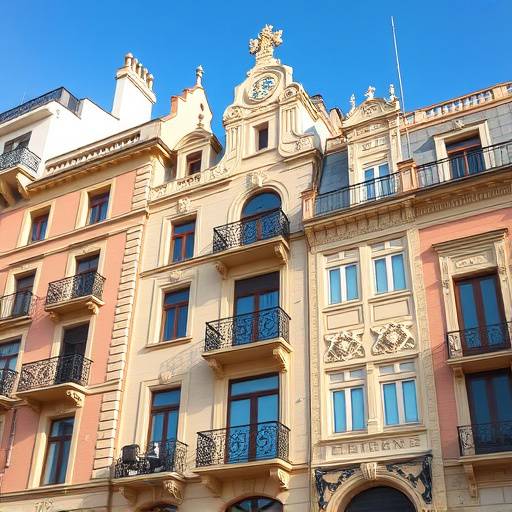 Edificios modernistas en Reus