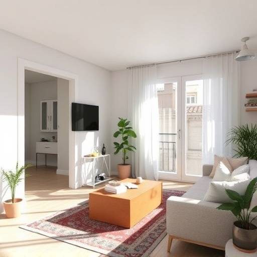 Piso luminoso con 3 habitaciones en Reus